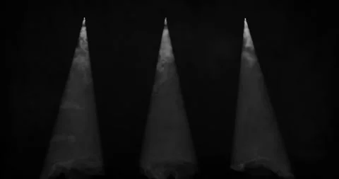 Render of spot light highlight on stage for focus light beam Stock Footage 264495150