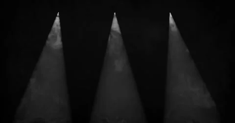 Render of spot light highlight on stage for focus light beam Stock Footage 264495164