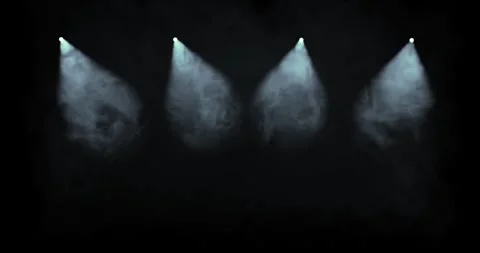 Render of spot light highlight on stage for focus light beam Stock Footage 264495186