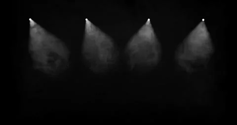 Render of spot light highlight on stage for focus light beam Stock Footage 264495187
