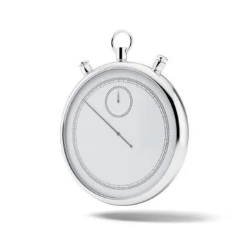 Render of stopwatch Stock Illustration