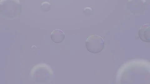 Rendered Bubbles Pink Background Stock Illustration