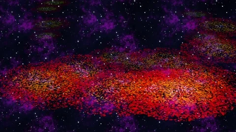 Rendered imaginative animated background Video stock 116554624