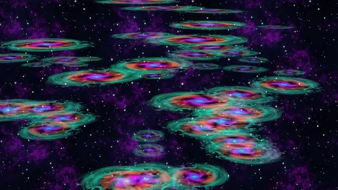 Rendered imaginative animated background Video stock 116557523