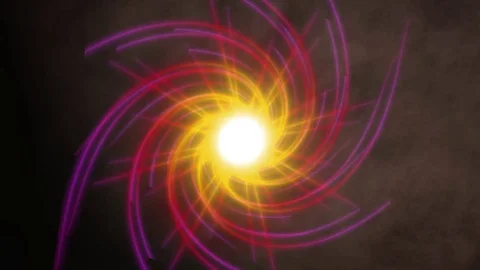 Rendered imaginative animated background Stock Footage 116563581