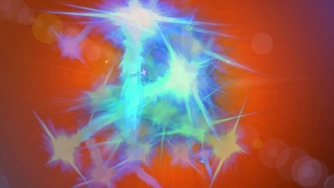 Rendered imaginative animated background Stock Footage 116564234