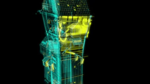Rendering 3D animation, VISUAL EFFECTS S... | Stock Video | Pond5