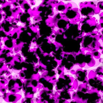 Rendering of bacteria and virus Stock Illustration