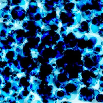 Rendering of bacteria and virus Stock Illustration