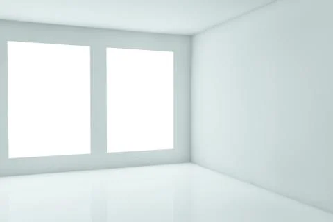 Rendering of a corner Stock Illustration