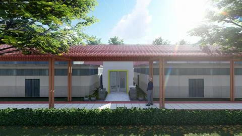 RENDERING Illustrazione stock