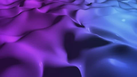 Rendering a wavy neon liquid surface Stock Footage 167214764