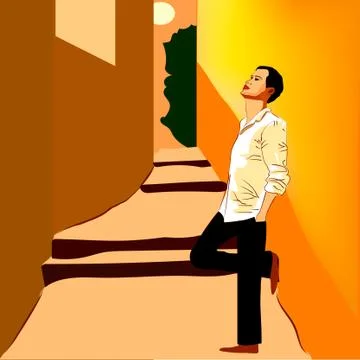 Rendezvous Illustrazione stock