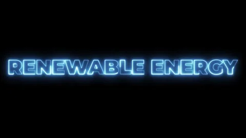 Renewable Energy: A Bright Blue Future Stock Footage 311447520