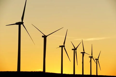 Renewable energy concept view 库存照片