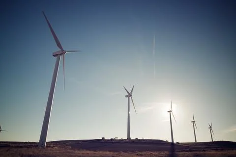 Renewable energy concept view Stock Photos