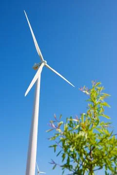 Renewable energy concept view Stock Photos