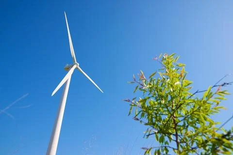 Renewable energy concept view Stock Photos
