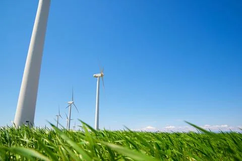 Renewable energy concept view Stock Photos