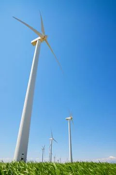 Renewable energy concept view Stock Photos