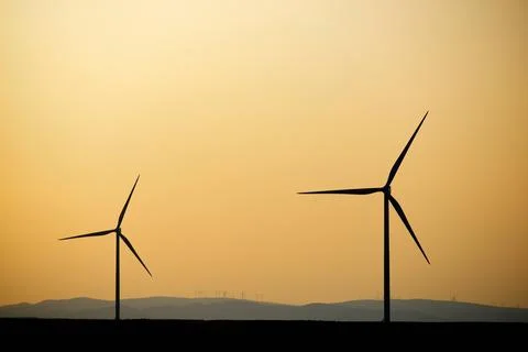 Renewable energy concept view Stock-Fotos