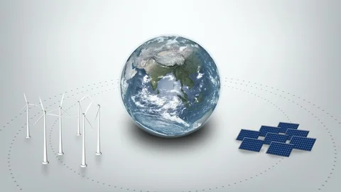 Renewable Energy. Stock Footage 86704012
