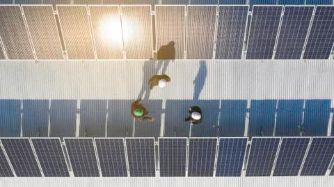 Renewable Energy is the future. Stock Photos
