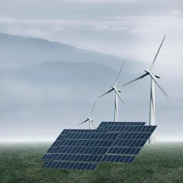 Renewable energy Stock Photos