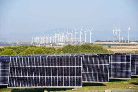 Renewable energy Stock Photos
