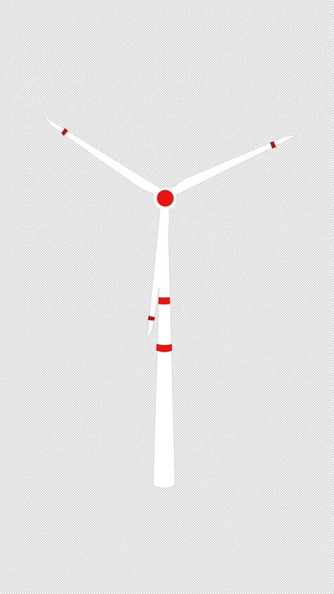 Renewable energy technology, windmill Stock Footage 311240454