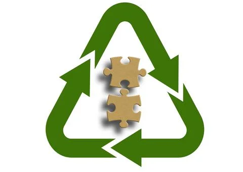 Renewable paper concept Stock Illustration