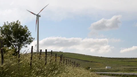 Renewable wind energy Stock Footage 110905287
