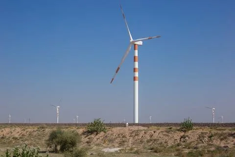 Renewable wind energy Foto stock