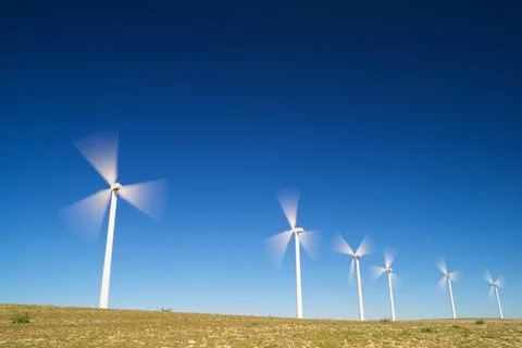 Renewable wind energy Fotos de archivo