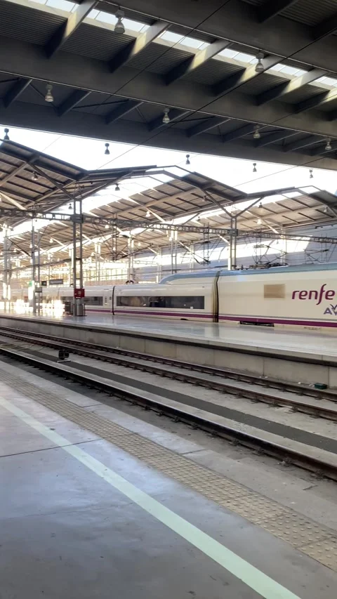Renfe train Stock Footage 285118128