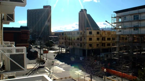 Reno Construction Site Stock Footage 86170973