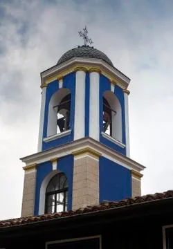 The renovated Bell Tower. Stock Photos