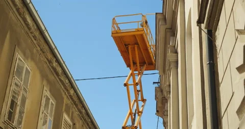 Renovation of building Video stock 144849057