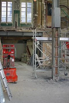 Renovation Construction Building Interior Stock Photos