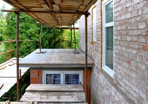 Renovation of house Stock Photos