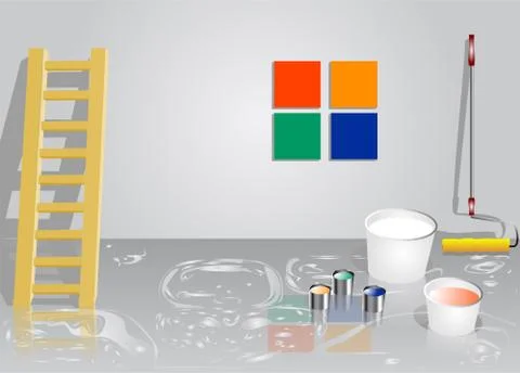 Renovation Stock Illustration