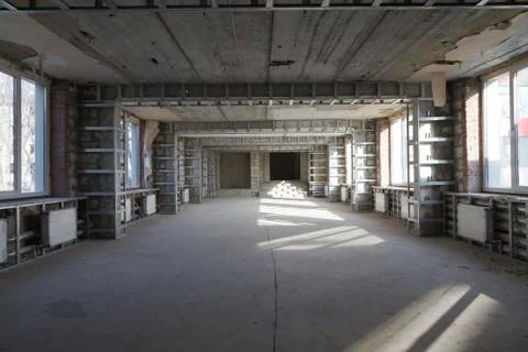 Renovation of office facilities. Stock Photos