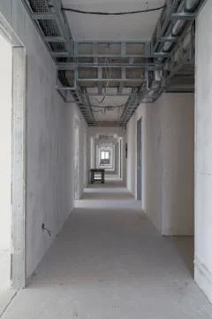 Renovation of office facilities. Stock Photos