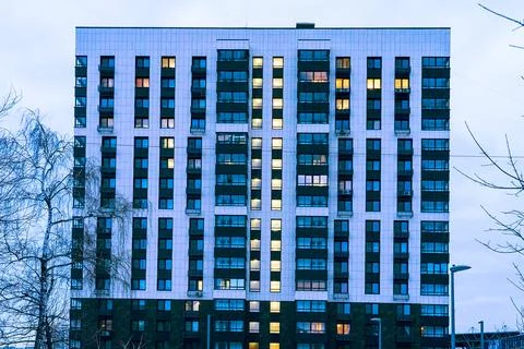 Renovation program in Moscow Stock Photos