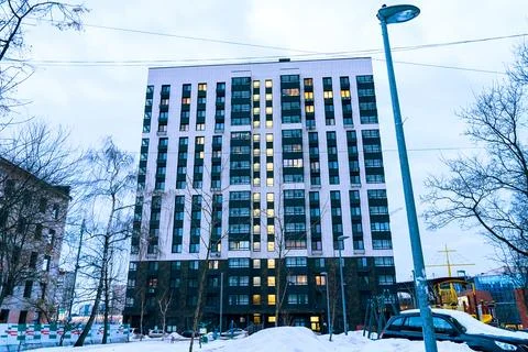 Renovation program in Moscow Stock Photos