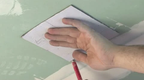 Renovation sawing Stock Footage 11830389
