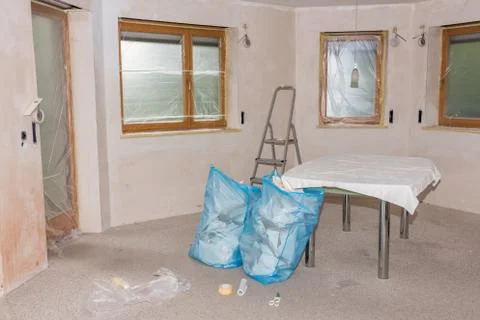 Renovation work Fotos Stock
