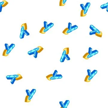 Renovator tool isometric icon seamless pattern color Stock Illustration