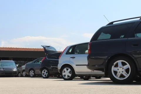 Rent a car Stock Photos