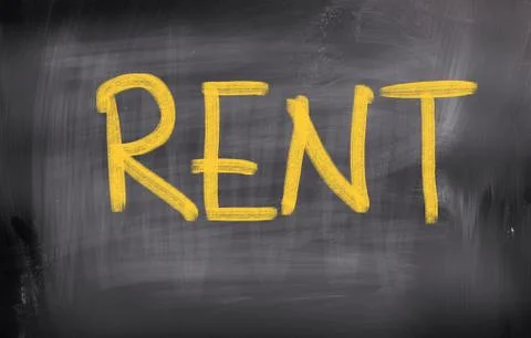 Rent Concept Stock Illustration